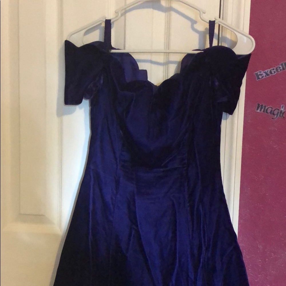 Vintage velvet dress
